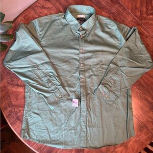 Jos. A. Bank Green Casual Button-Down Shirt